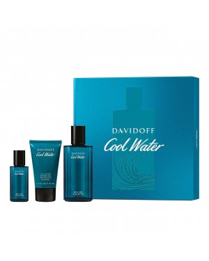 COFFRET: Davidoff Cool Water Eau de Toilette For Men 75ml Coffret