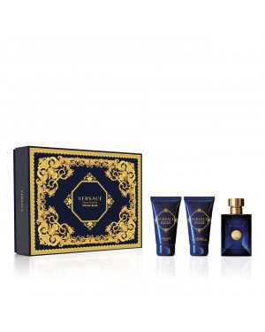 COFFRET: Versace Dylan Blue Pour Homme Eau de Toilette 50ml Coffret