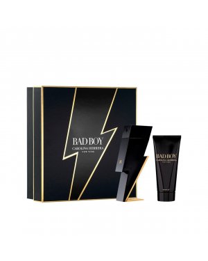 COFFRET: Carolina Herrera Bad Boy Eau de Toilette 100ml + Shower Gel 100ml