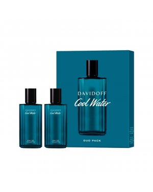 COFFRET: Davidoff Cool Water Eau de Toilette 75ml Duo Pack